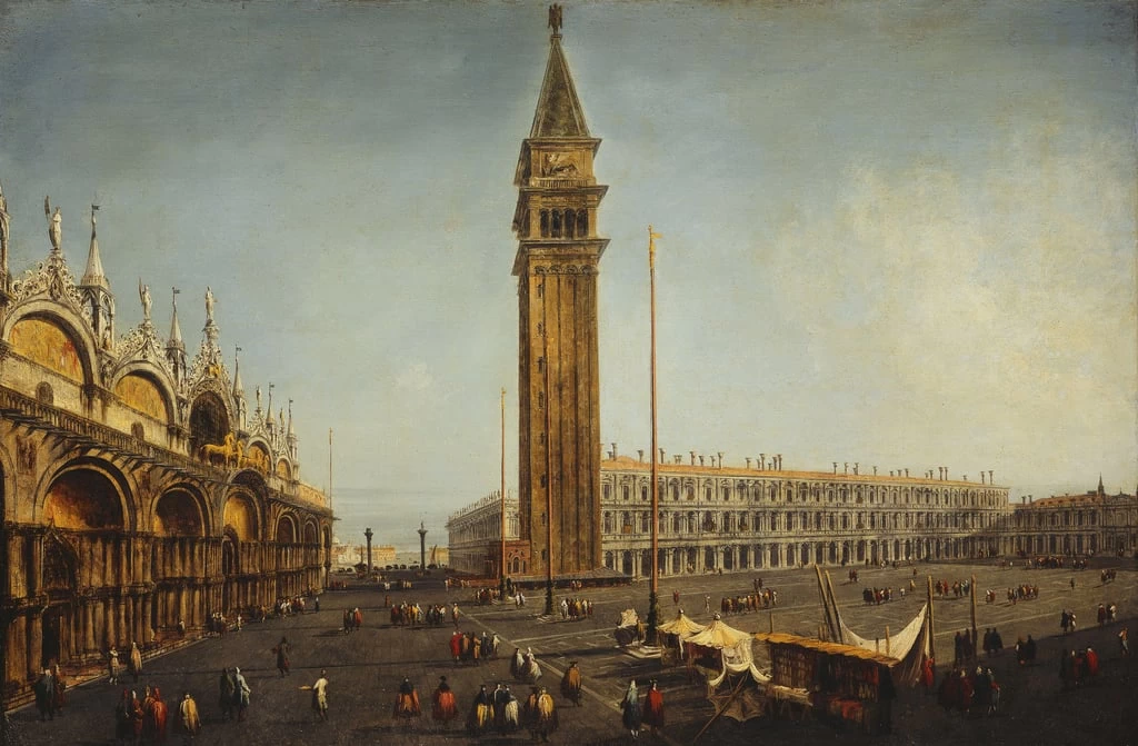 Piazza San Marco e la Torre dell'Orologio